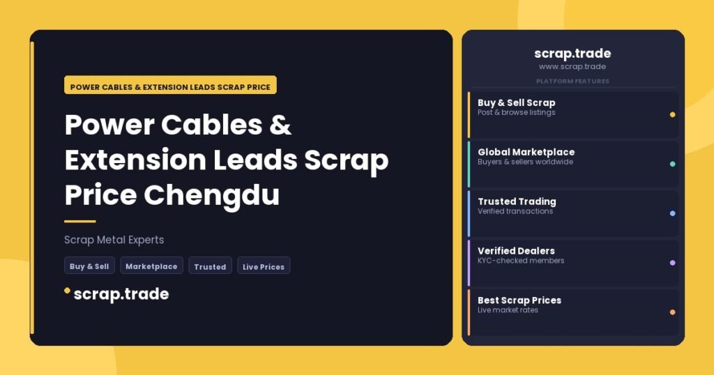 Power Cables & Extension Leads Scrap Price Chengdu - Power Cables & Extension Leads Scrap Price Chengdu