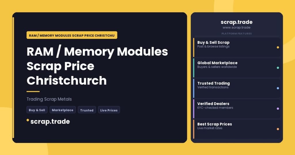RAM / Memory Modules Scrap Price Christchurch - RAM / Memory Modules Scrap Price Christchurch