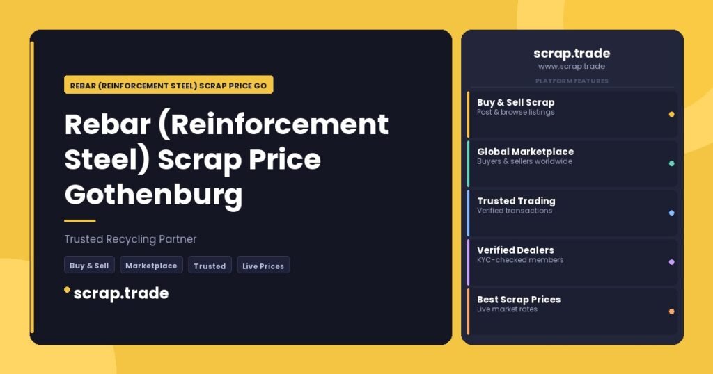 Rebar (Reinforcement Steel) Scrap Price Gothenburg - Rebar (Reinforcement Steel) Scrap Price Gothenburg