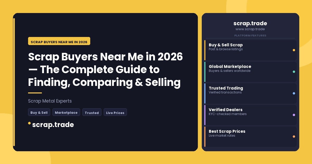 Scrap Buyers Near Me in 2026 - Scrap Buyers Near Me in 2026