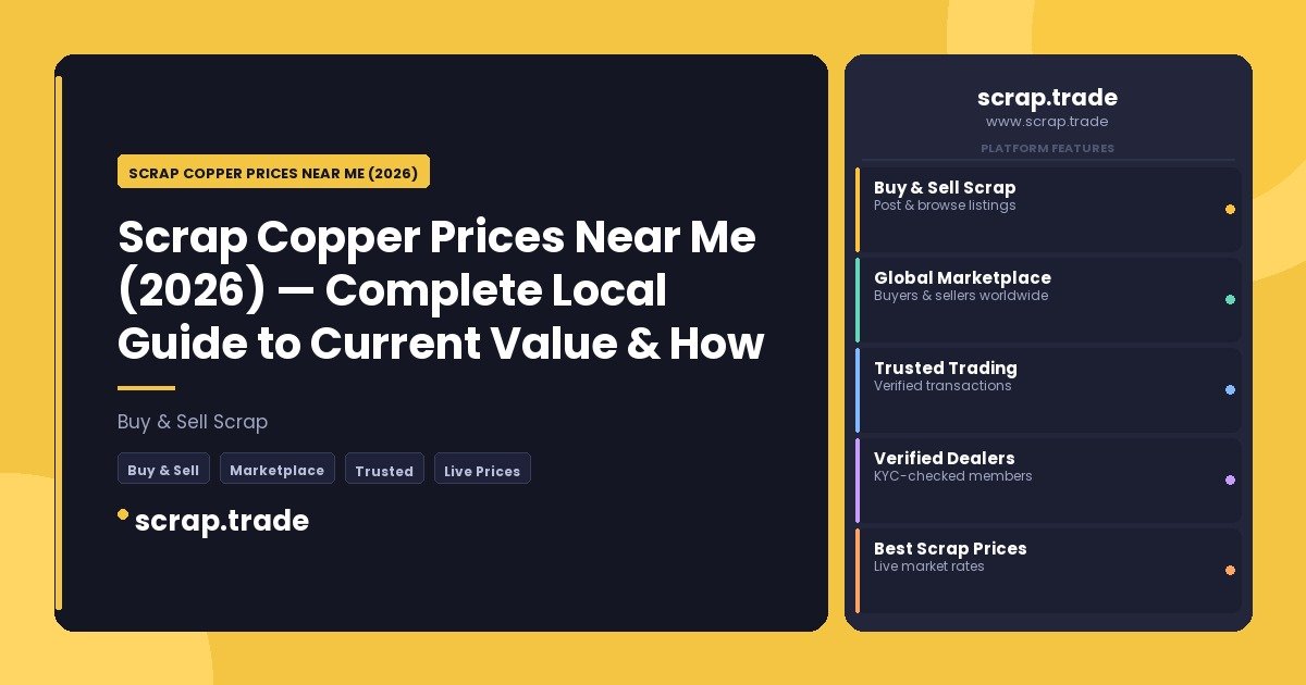Scrap Copper Prices Near Me (2026) - Scrap Copper Prices Near Me (2026)