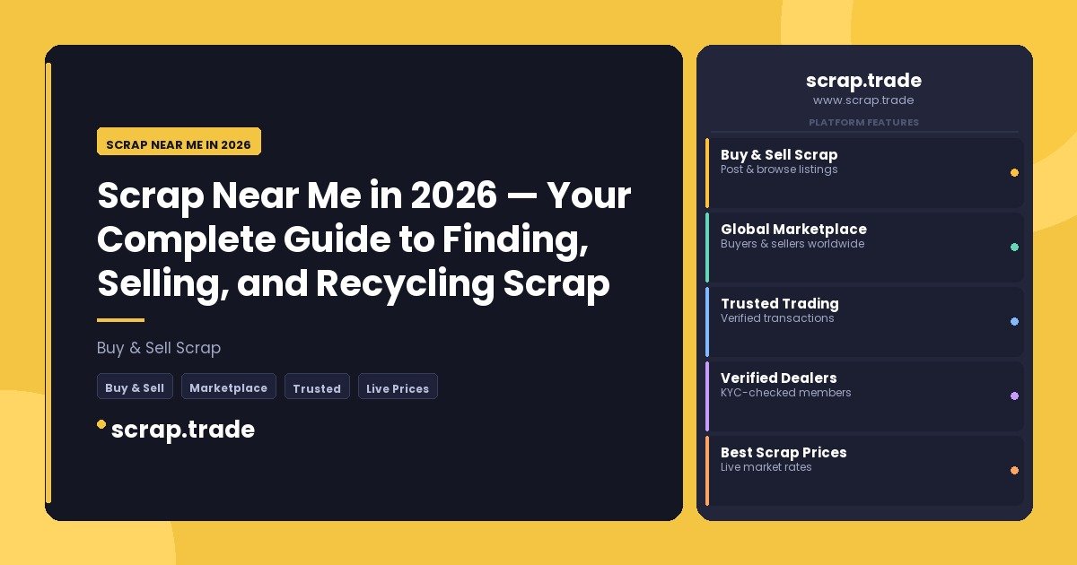Scrap Near Me in 2026 - Scrap Near Me in 2026