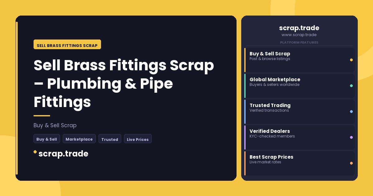 Sell Brass Fittings Scrap - Sell Brass Fittings Scrap