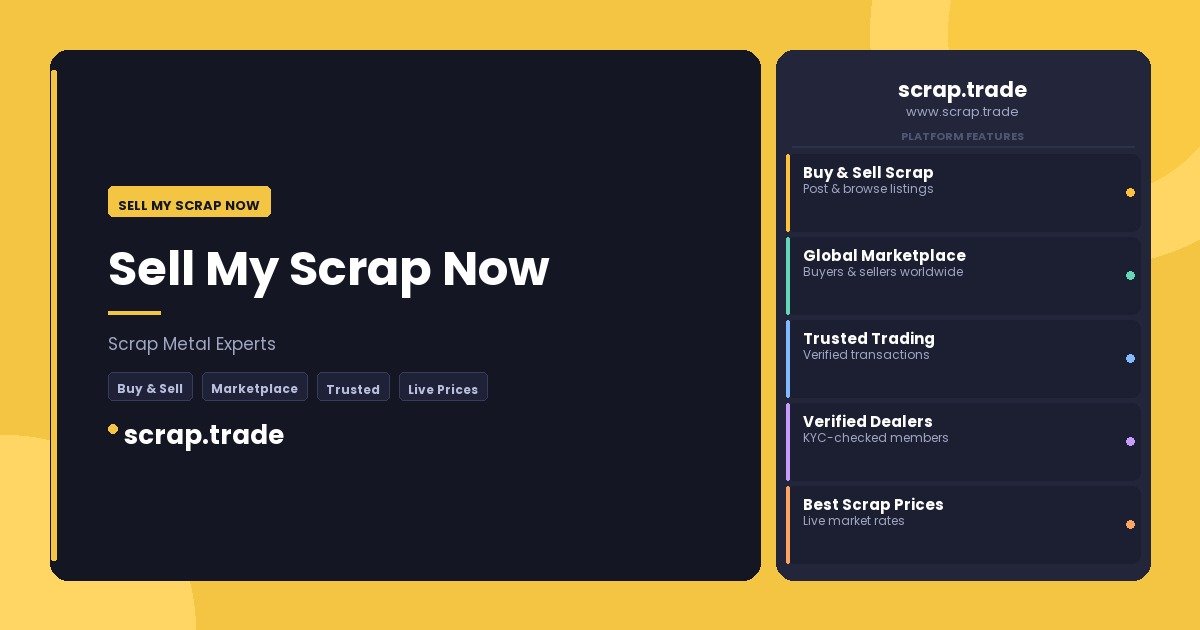 Sell My Scrap Now - Sell My Scrap Now