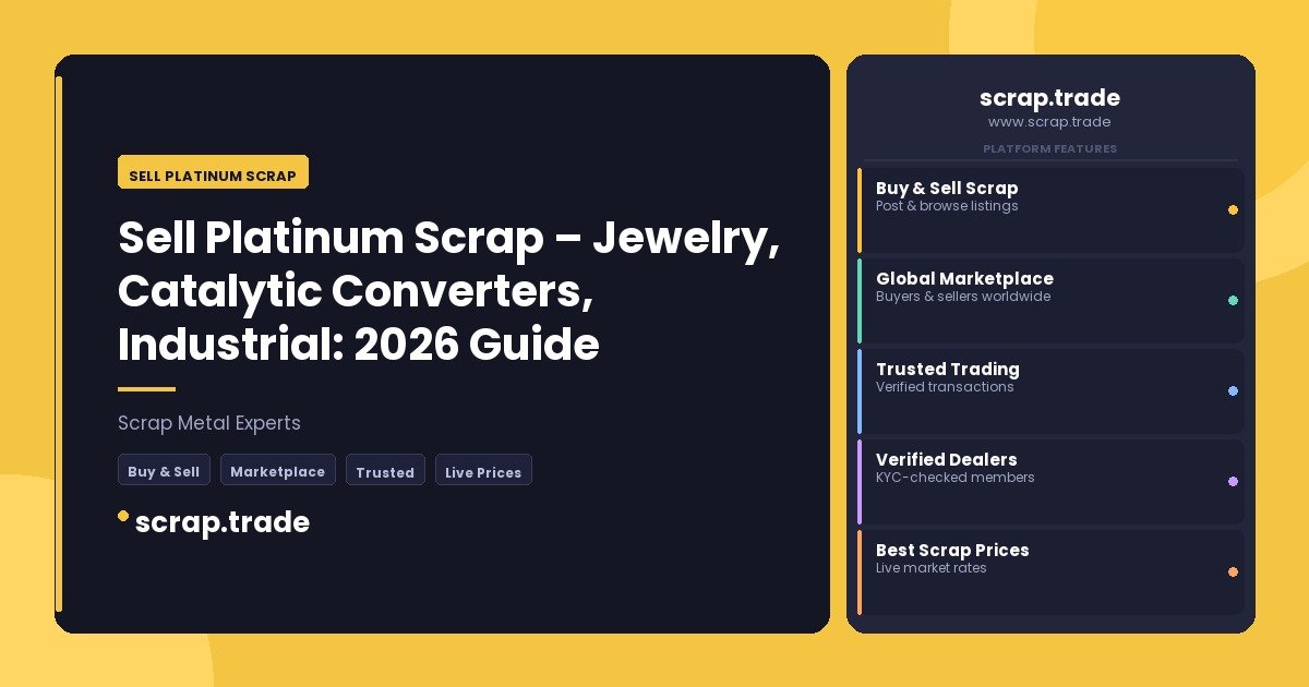 Sell Platinum Scrap - Sell Platinum Scrap