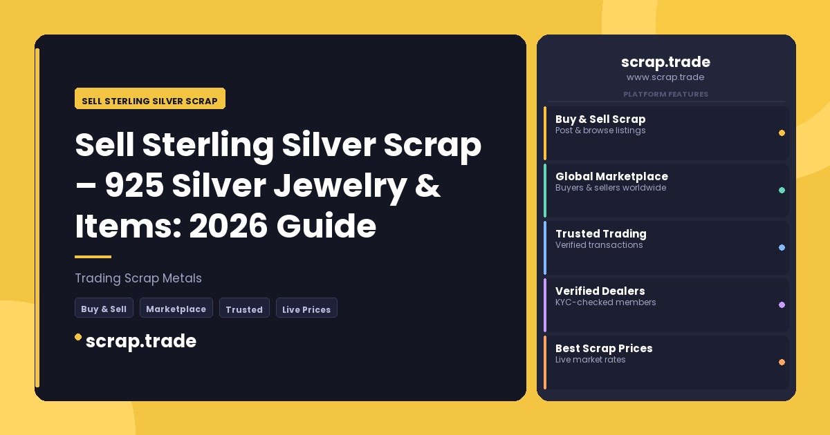 Sell Sterling Silver Scrap - Sell Sterling Silver Scrap