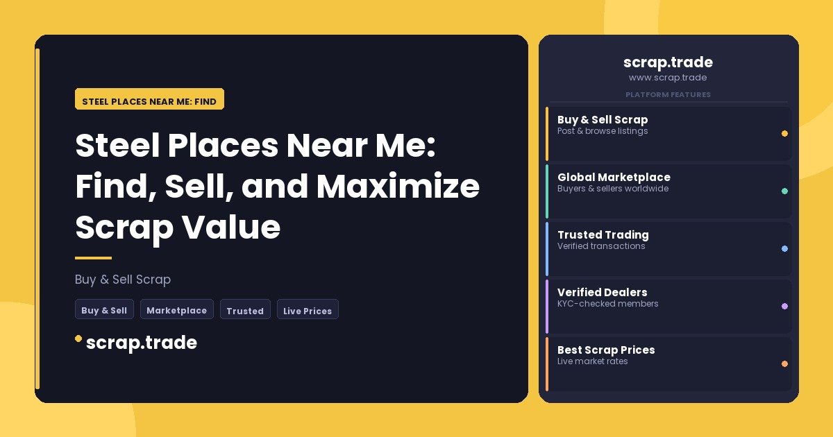 Steel Places Near Me: Find - Steel Places Near Me: Find