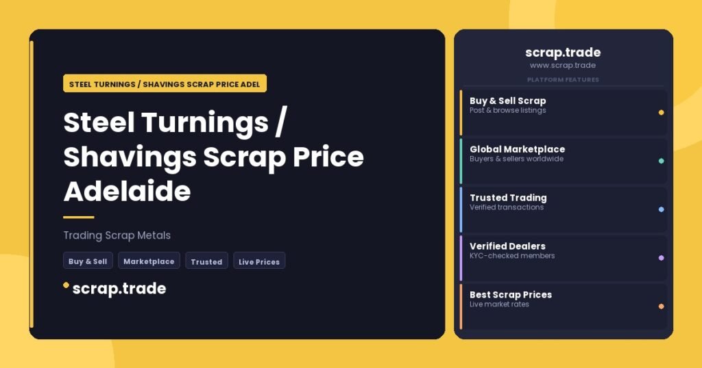 Steel Turnings / Shavings Scrap Price Adelaide - Steel Turnings / Shavings Scrap Price Adelaide