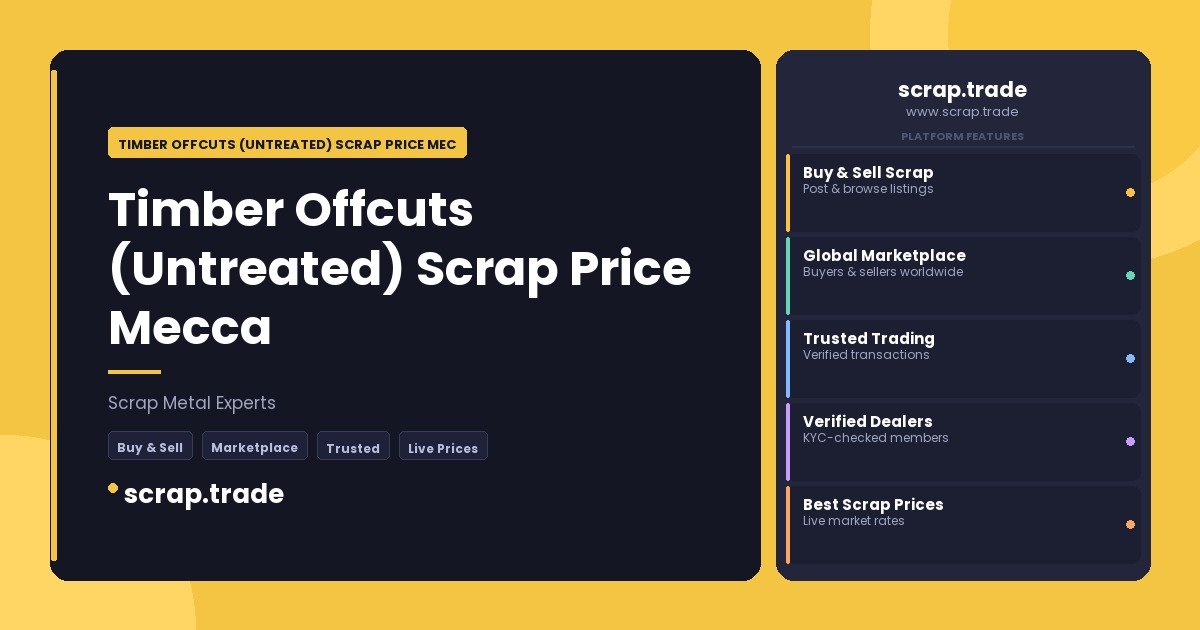 Timber Offcuts (Untreated) Scrap Price Mecca - Timber Offcuts (Untreated) Scrap Price Mecca