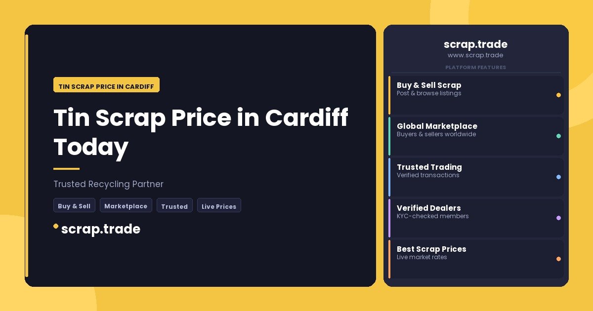 Tin Scrap Price in Cardiff - Tin Scrap Price in Cardiff