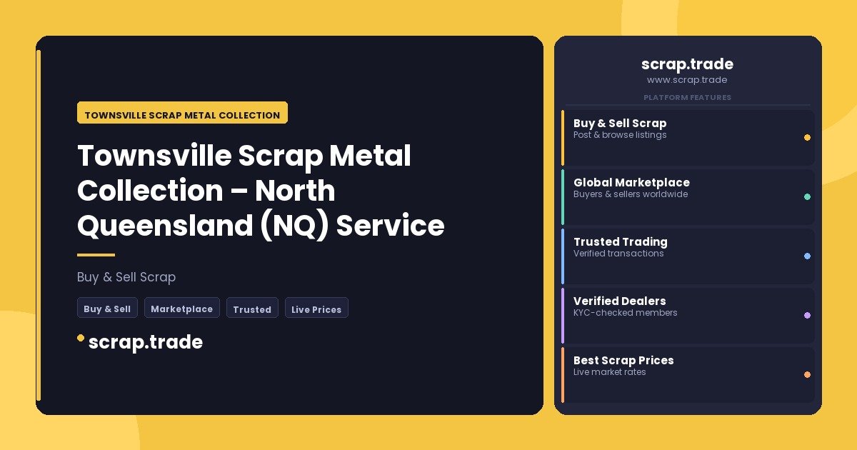 Townsville Scrap Metal Collection - Townsville Scrap Metal Collection