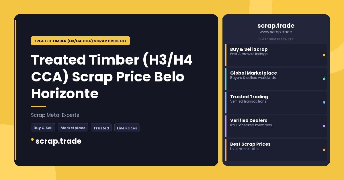 Treated Timber (H3/H4 CCA) Scrap Price Belo Horizonte - Treated Timber (H3/H4 CCA) Scrap Price Belo Horizonte