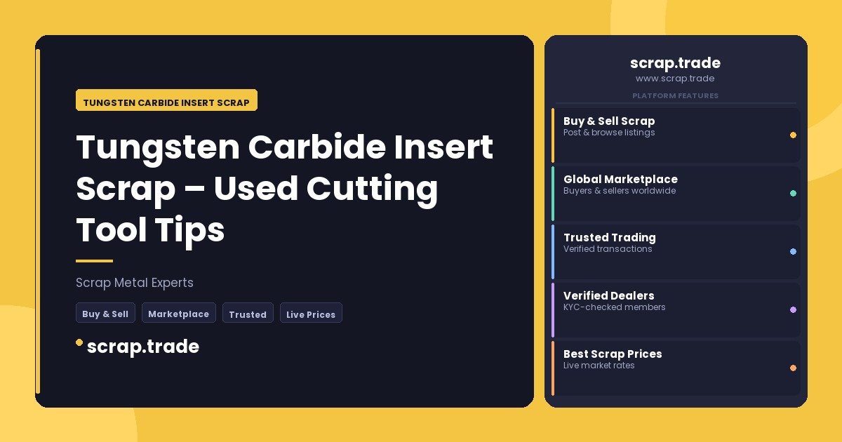 Tungsten Carbide Insert Scrap - Tungsten Carbide Insert Scrap