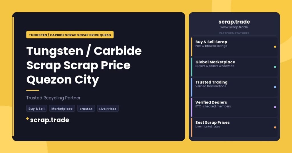 Tungsten / Carbide Scrap Scrap Price Quezon City - Tungsten / Carbide Scrap Scrap Price Quezon City