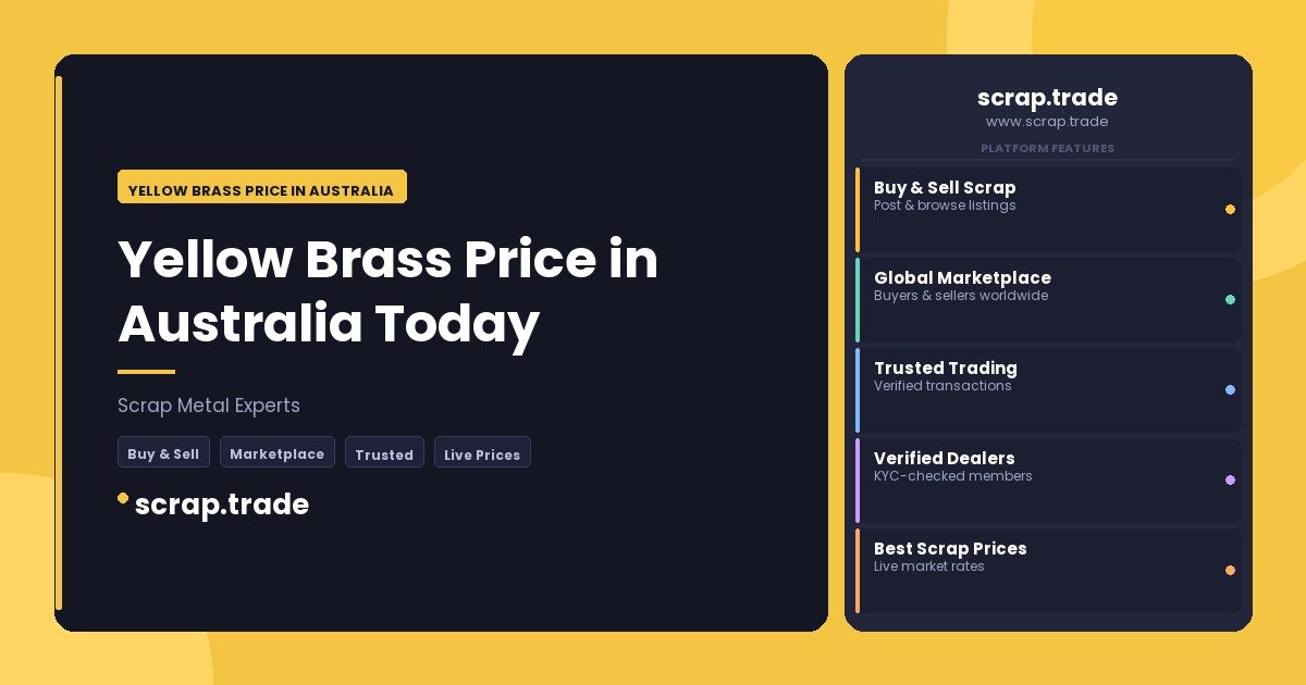 Yellow Brass Price in Australia - Yellow Brass Price in Australia